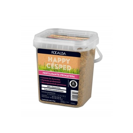 FERTILIZANTE CÉSPED PRIMAVERA (4KG)
