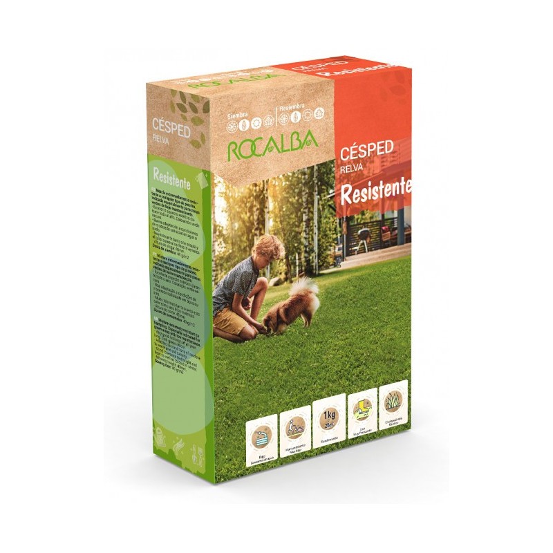 SEMILLA CÉSPED RESISTENTE (1KG)