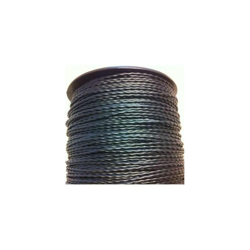 NYLON 73MTS 4,3MM TRENZADO NEGRO ANTIRUIDO