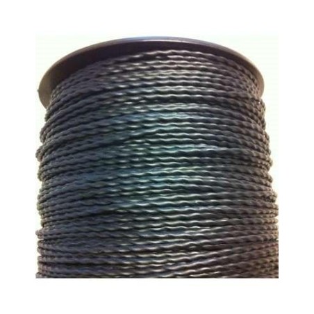 NYLON 73MTS 4,3MM TRENZADO NEGRO ANTIRUIDO