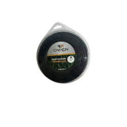 NYLON 44 MTS 3 mm TRENZADO NEGRO ANTIRUIDO