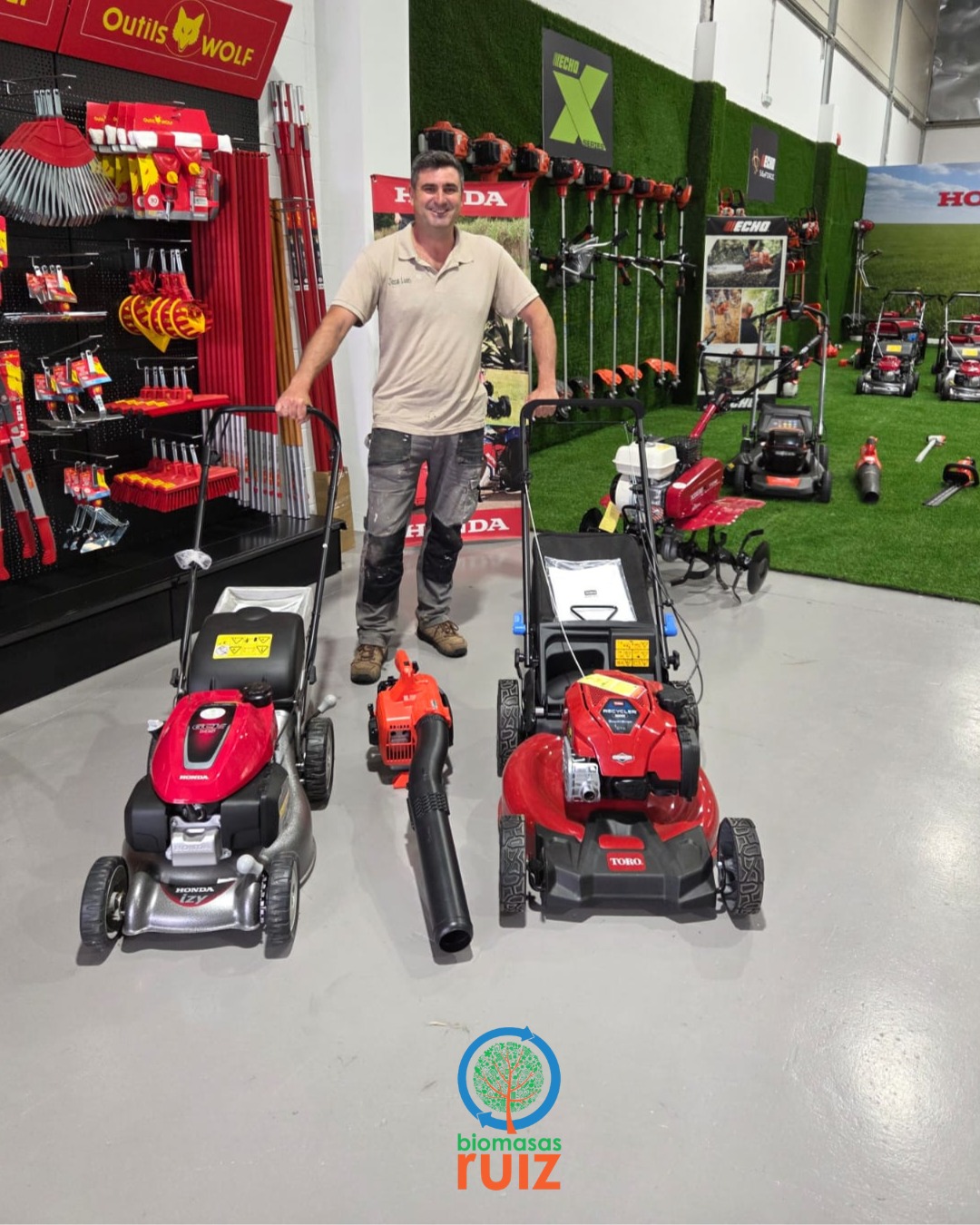 Cliente satisfecho con Pack Honda + TORO — Biomasas Ruiz
